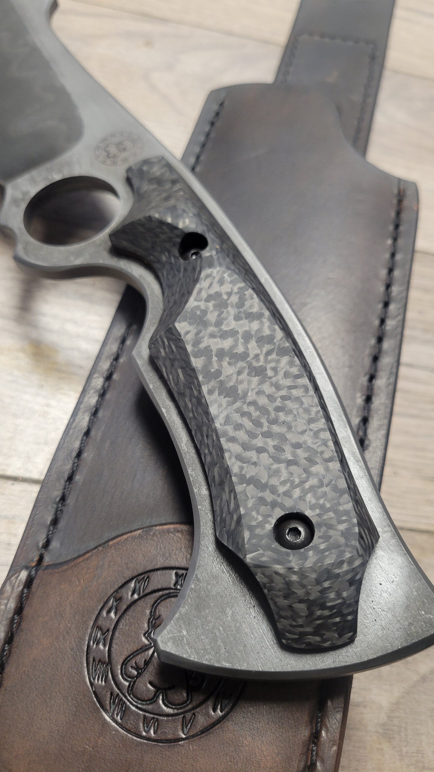 Ringed Multi grip Cleaver
