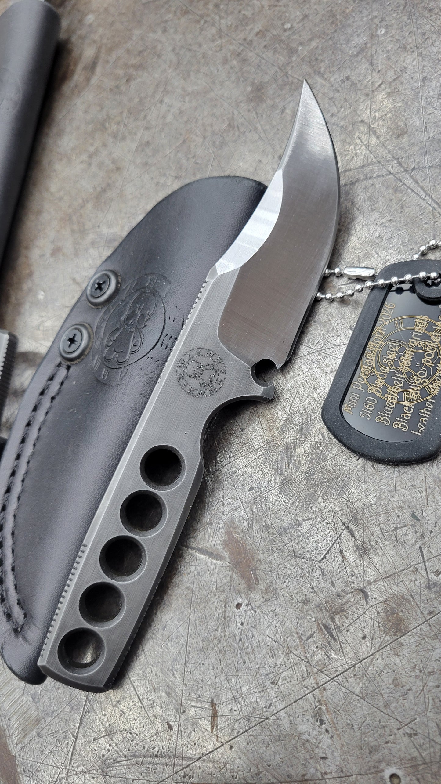Mini Persian with swedge/ pocket taco sheath