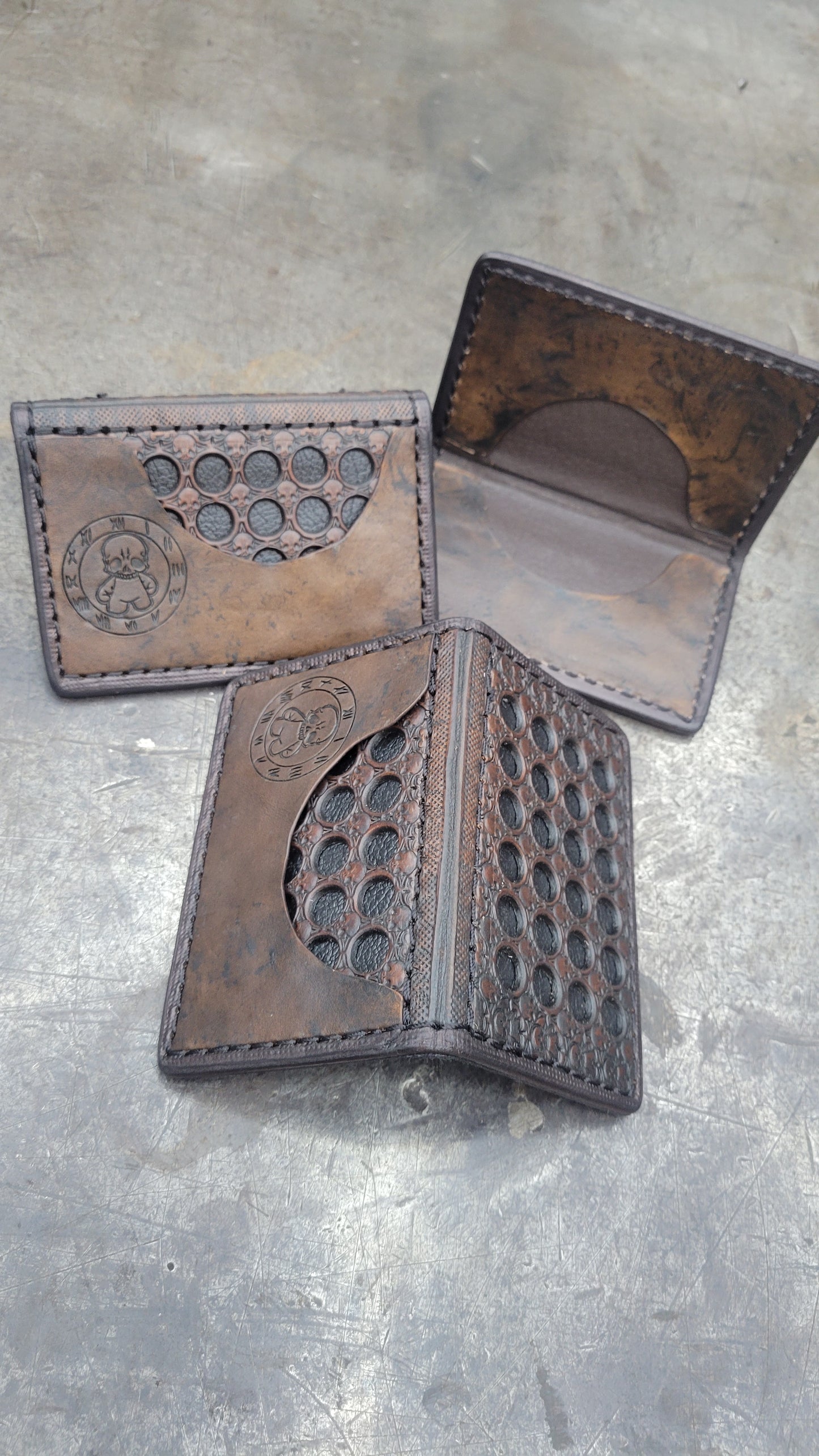 Leather card wallets